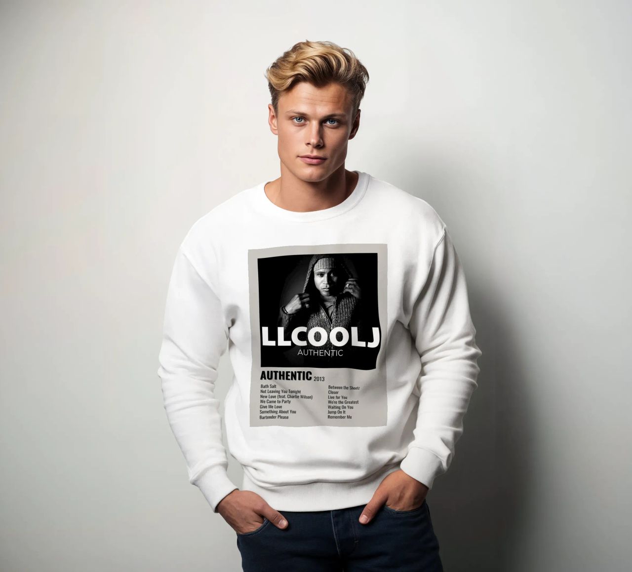 LLCOOLJ AUTHENTIC 2013 sudadera de SoundStudio