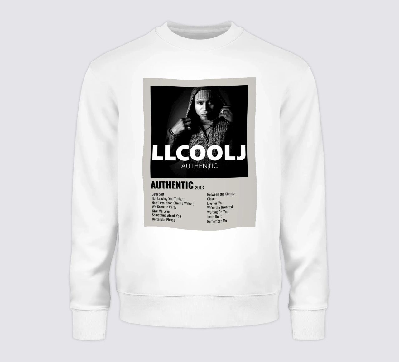 LLCOOLJ AUTHENTIC 2013 sudadera de SoundStudio