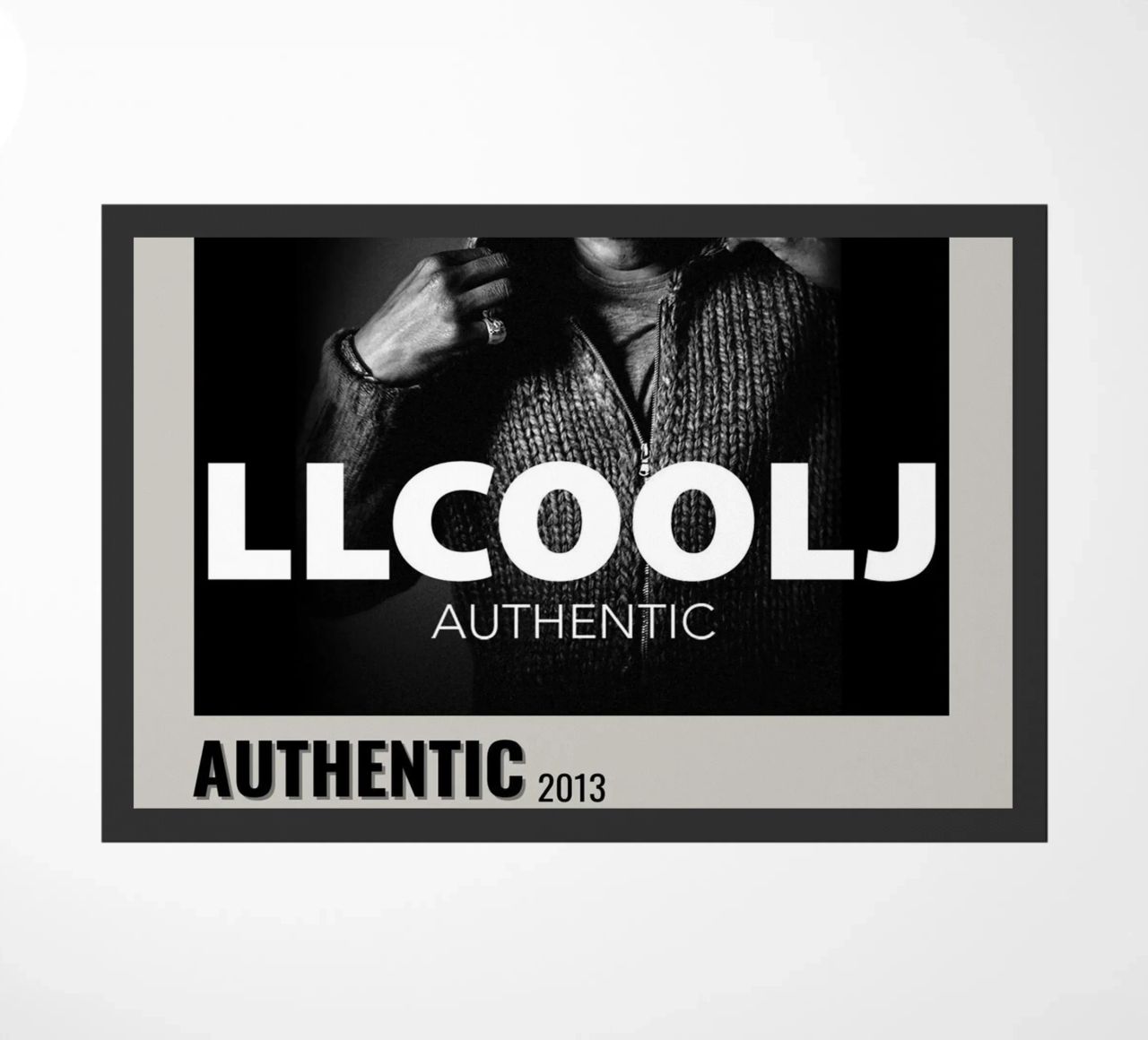 LLCOOLJ AUTHENTIC 2013 felpudo de SoundStudio