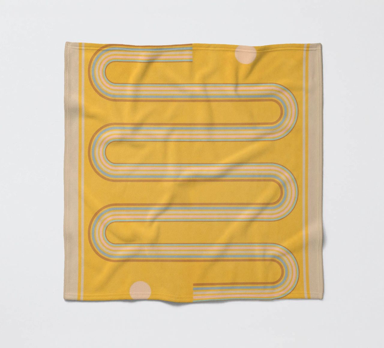 forme geometriche minime 159 coperta in pile da Gaite