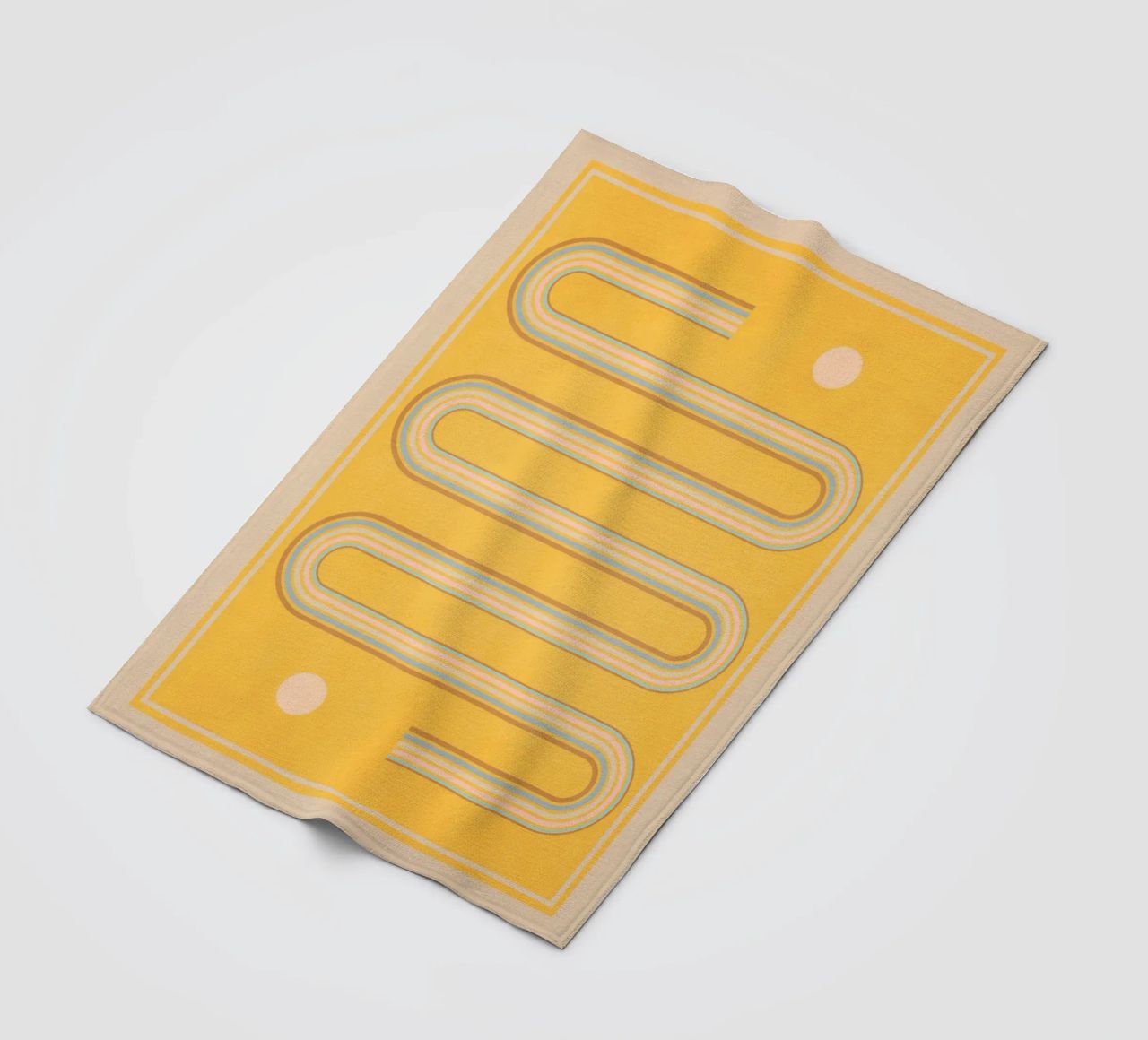 forme geometriche minime 159 coperta in pile da Gaite