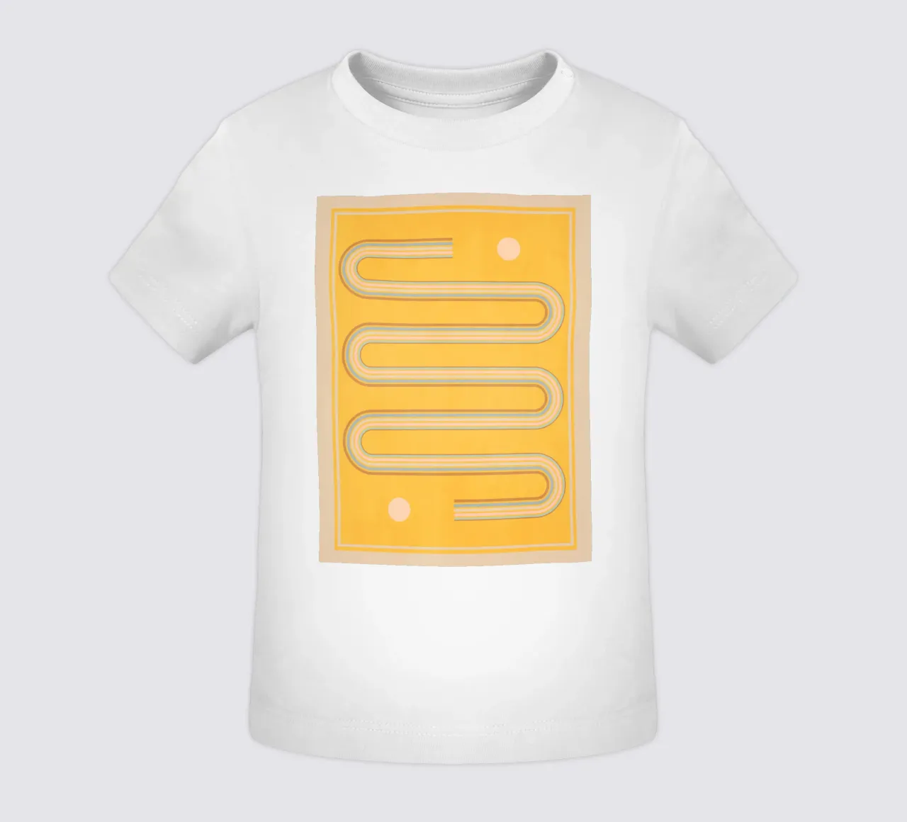 forme geometriche minime 159 maglietta neonato da Gaite
