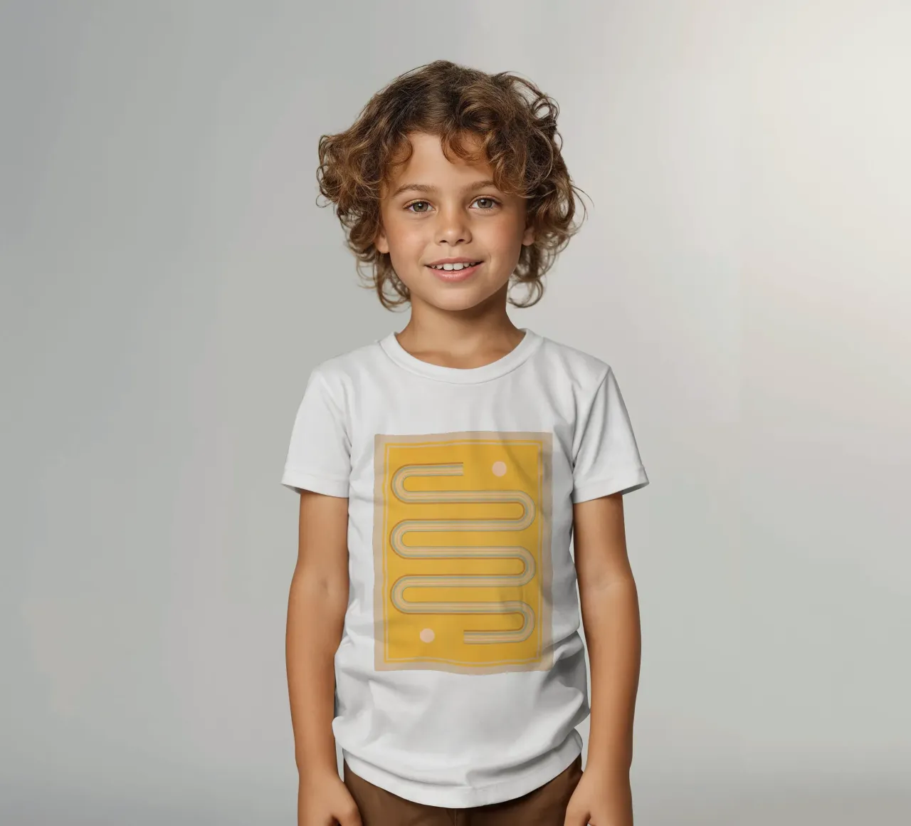 forme geometriche minime 159 t-shirt bambini da Gaite