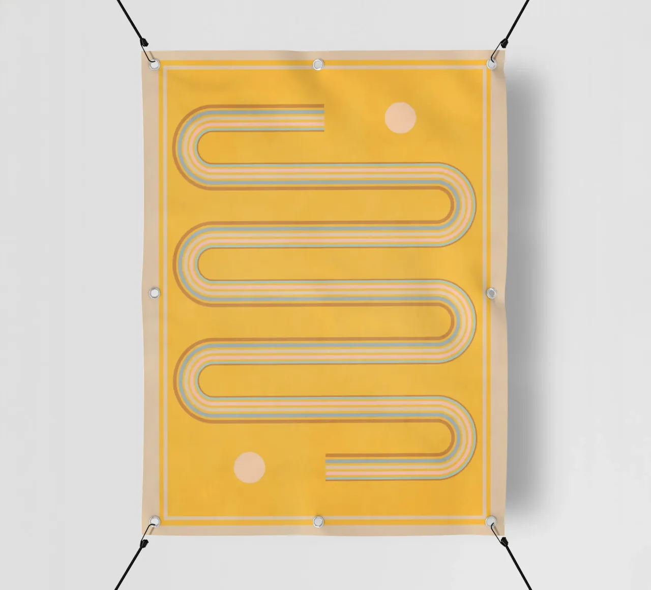 forme geometriche minime 159 telo in pvc da Gaite