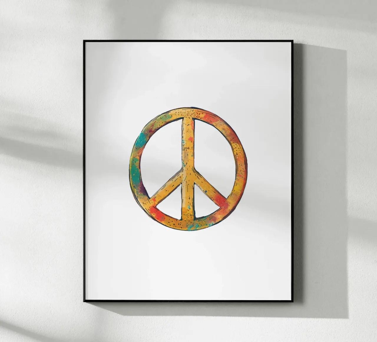 Frieden - Whisper of Serenity plexiglass da Nikis Art Studio