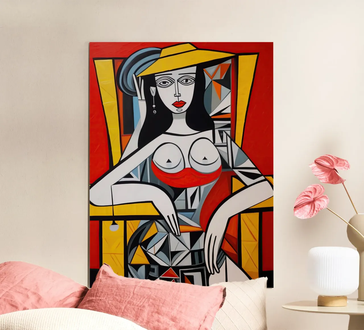 Femme fatale cubista | Omaggio a Picasso poster da Autofocus