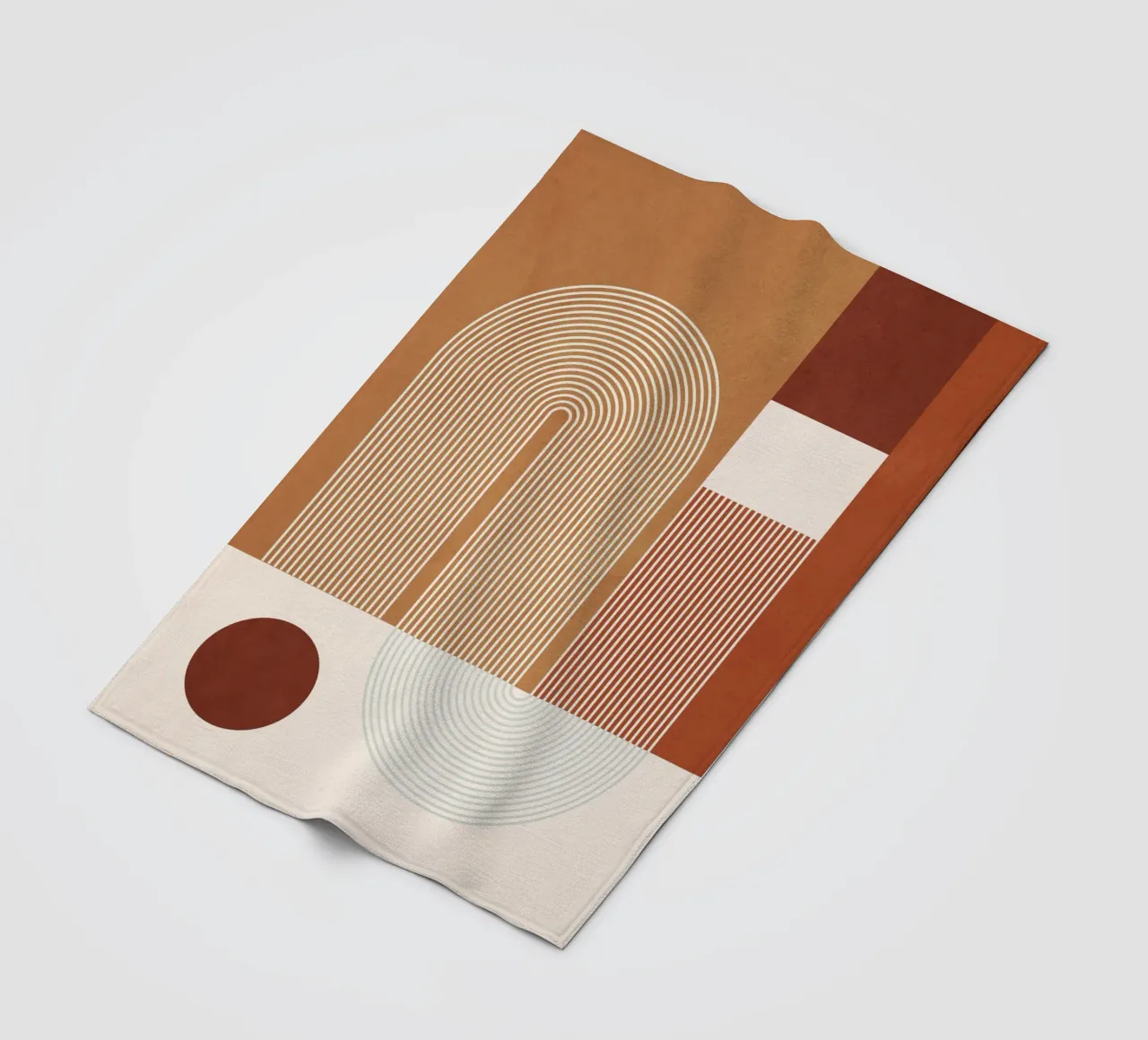 Forme geometriche 51 coperta in pile da Gaite
