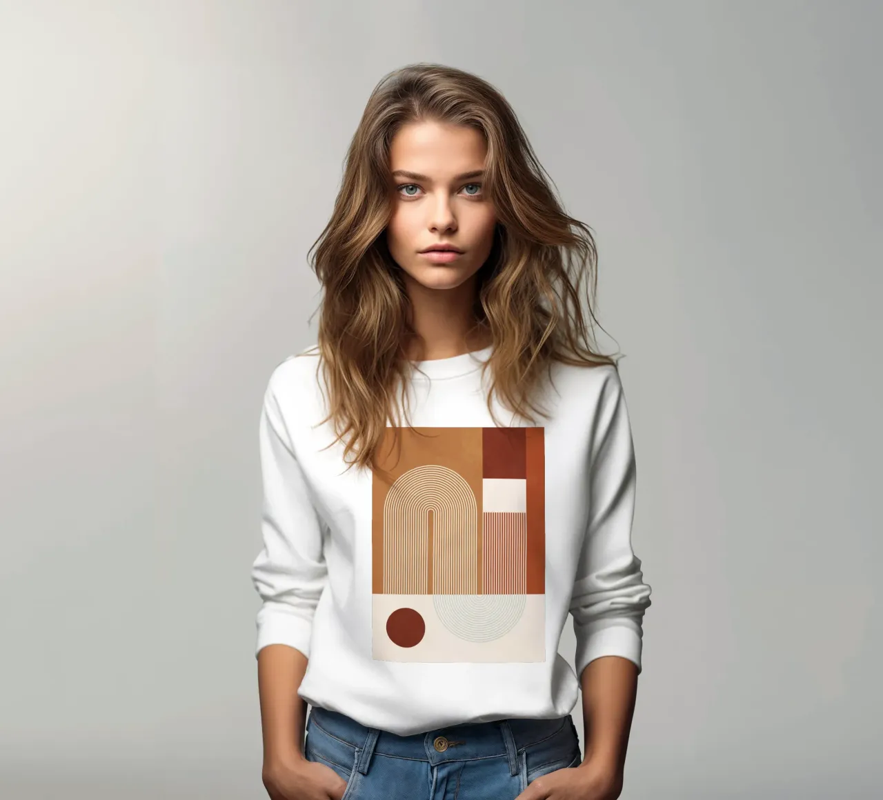 Forme geometriche 51 felpa da Gaite