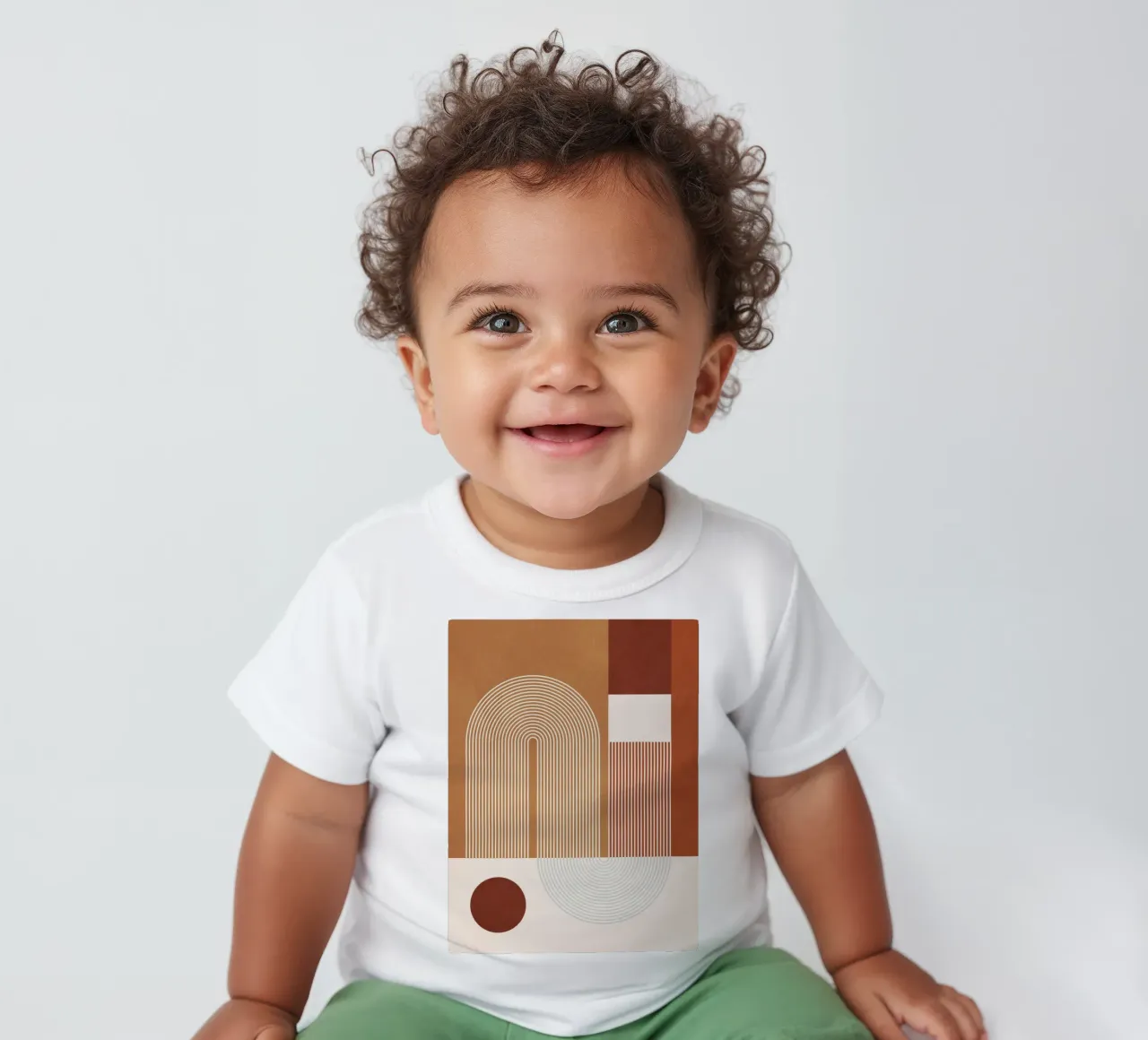 Forme geometriche 51 maglietta neonato da Gaite