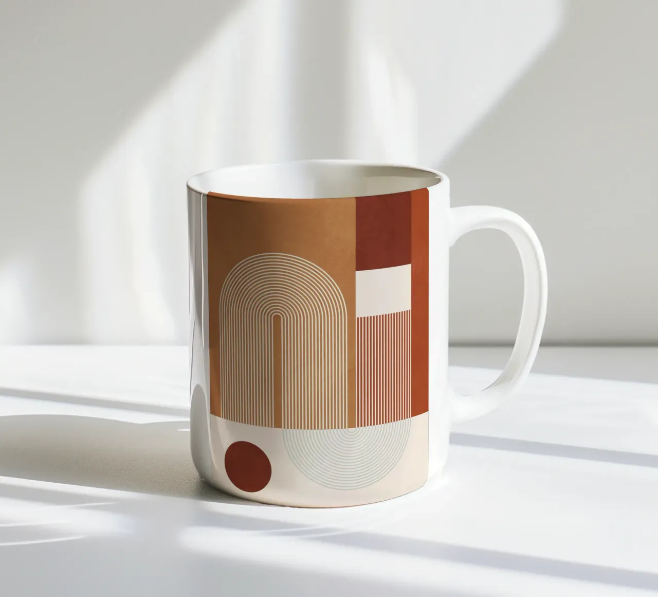 Forme geometriche 51 tazza in ceramica da Gaite
