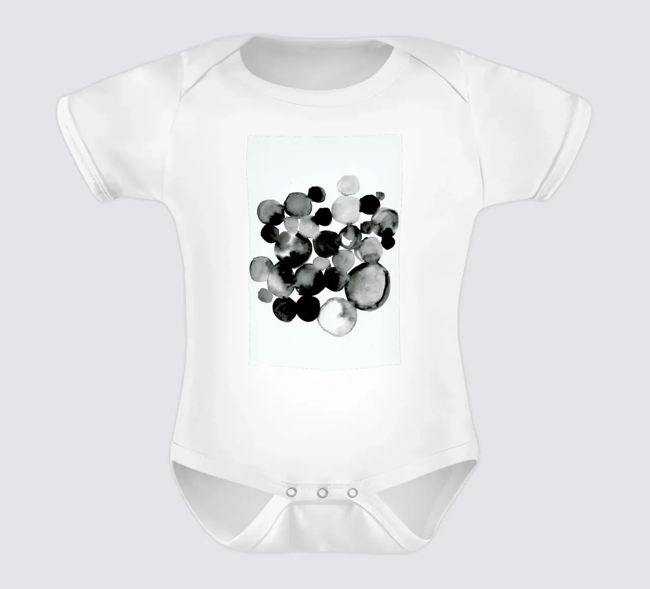 Stains Kurzarm Babybody von Niina Pechkovskaya