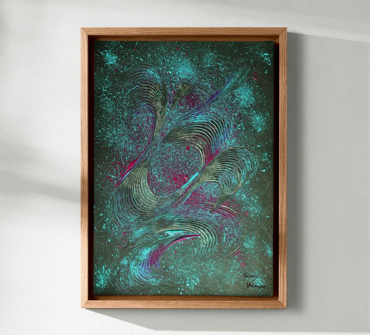 IDEAL GIFT 104 canvas by Thierry Vobmann Abstract painting