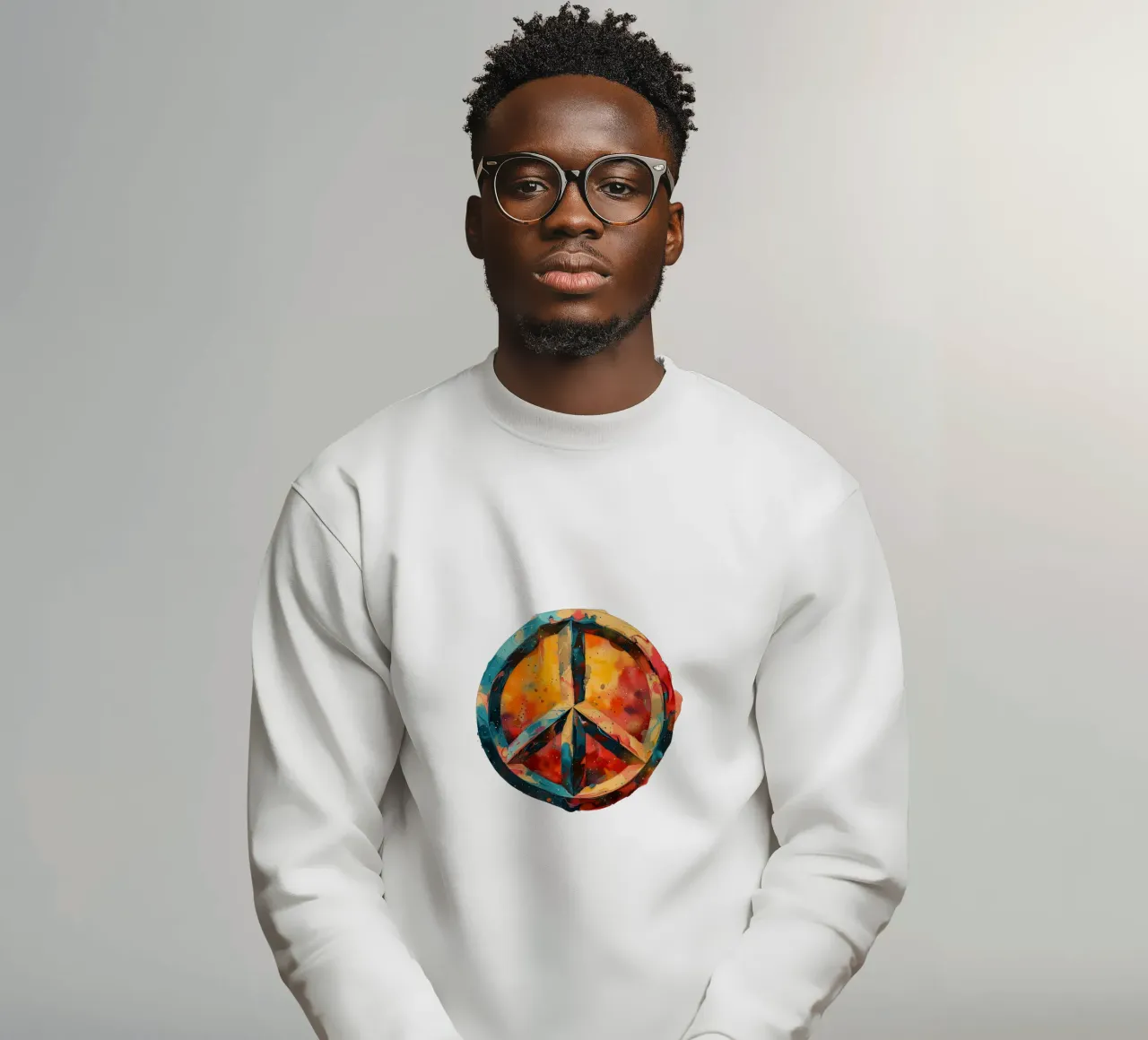 Frieden - Serenity Rising felpa da Nikis Art Studio