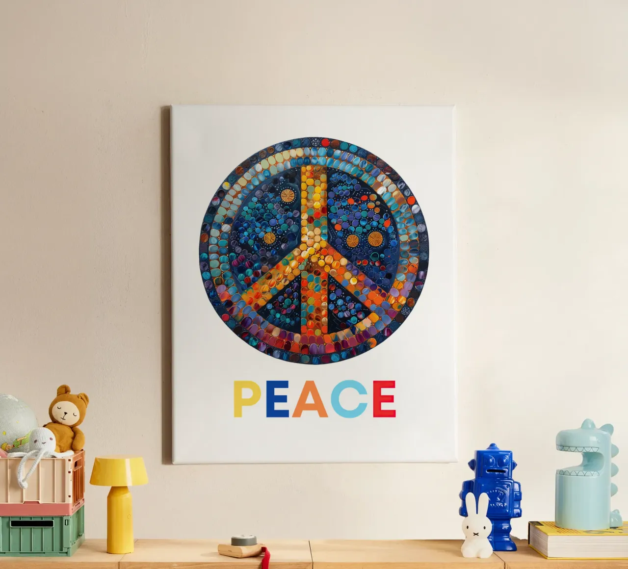 La pace tela da Nikis Art Studio