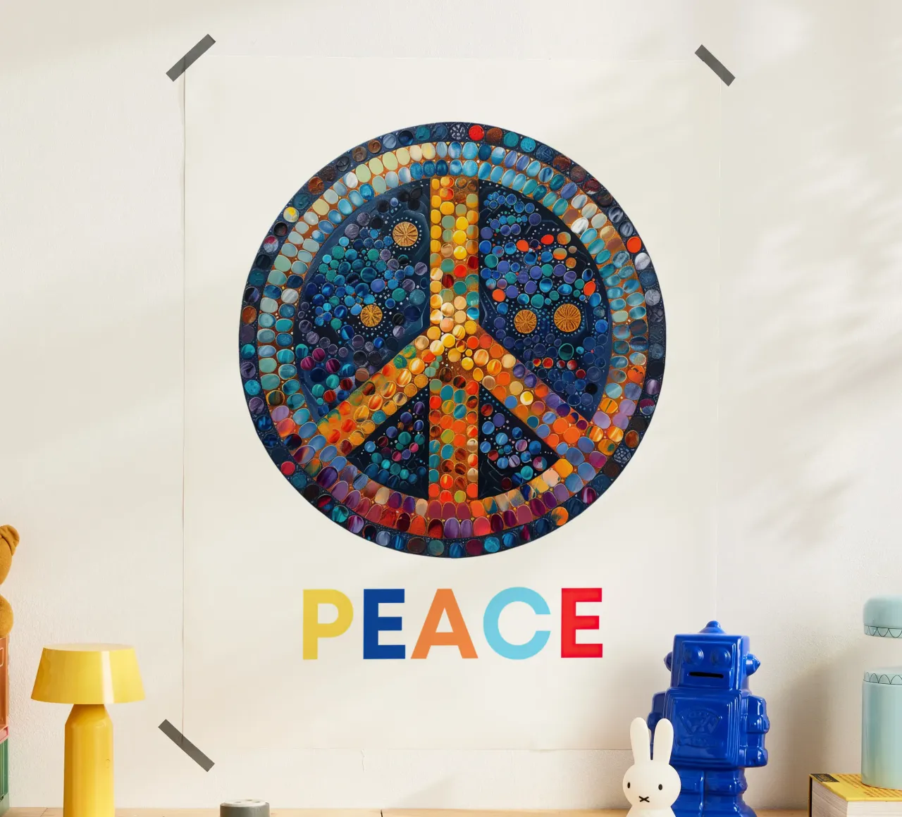 La pace poster da Nikis Art Studio