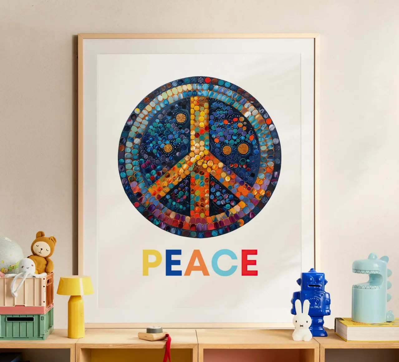 La pace poster da Nikis Art Studio