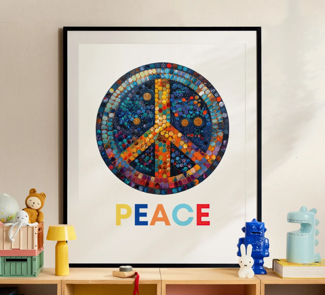 La pace poster da Nikis Art Studio