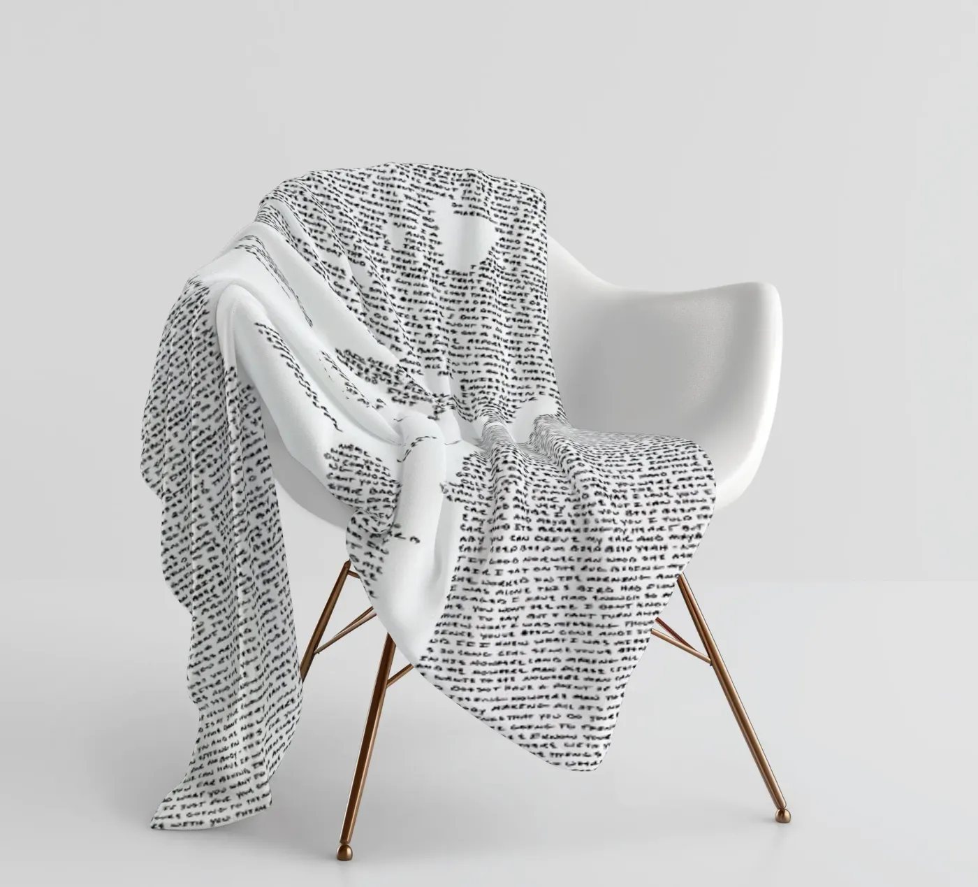 George fleecedeken van Mike Matola