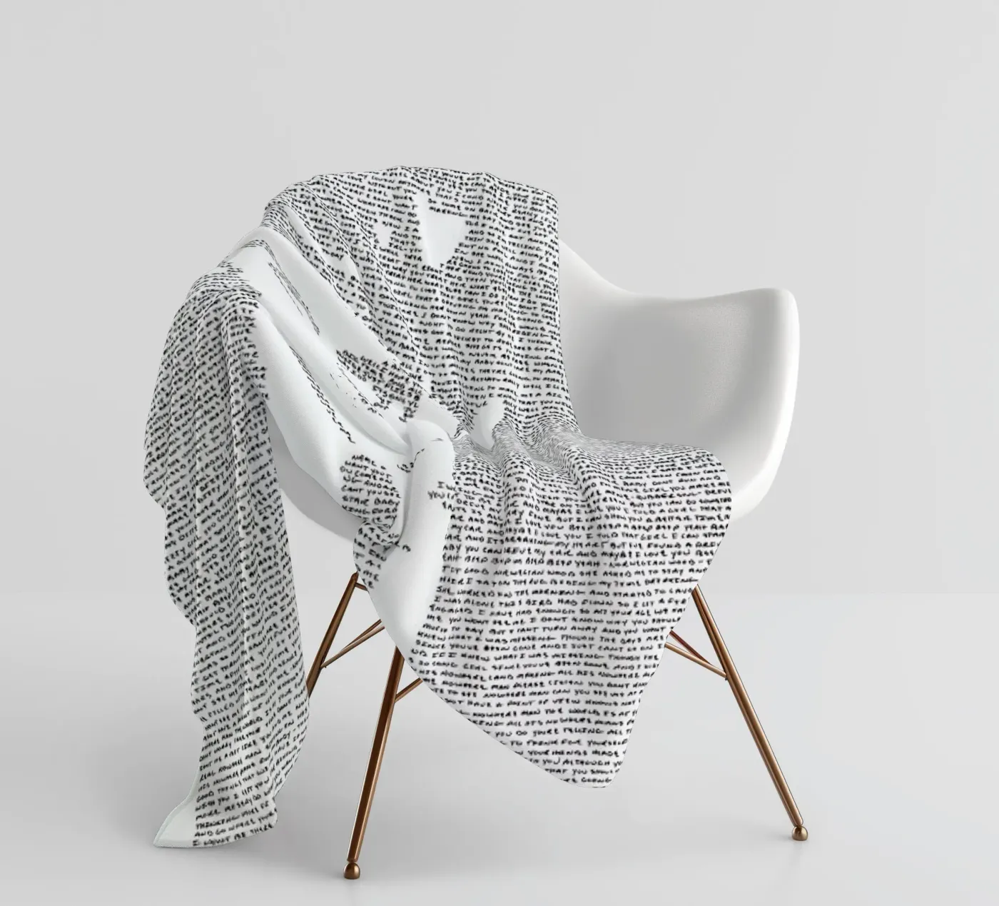 George fleecedeken van Mike Matola