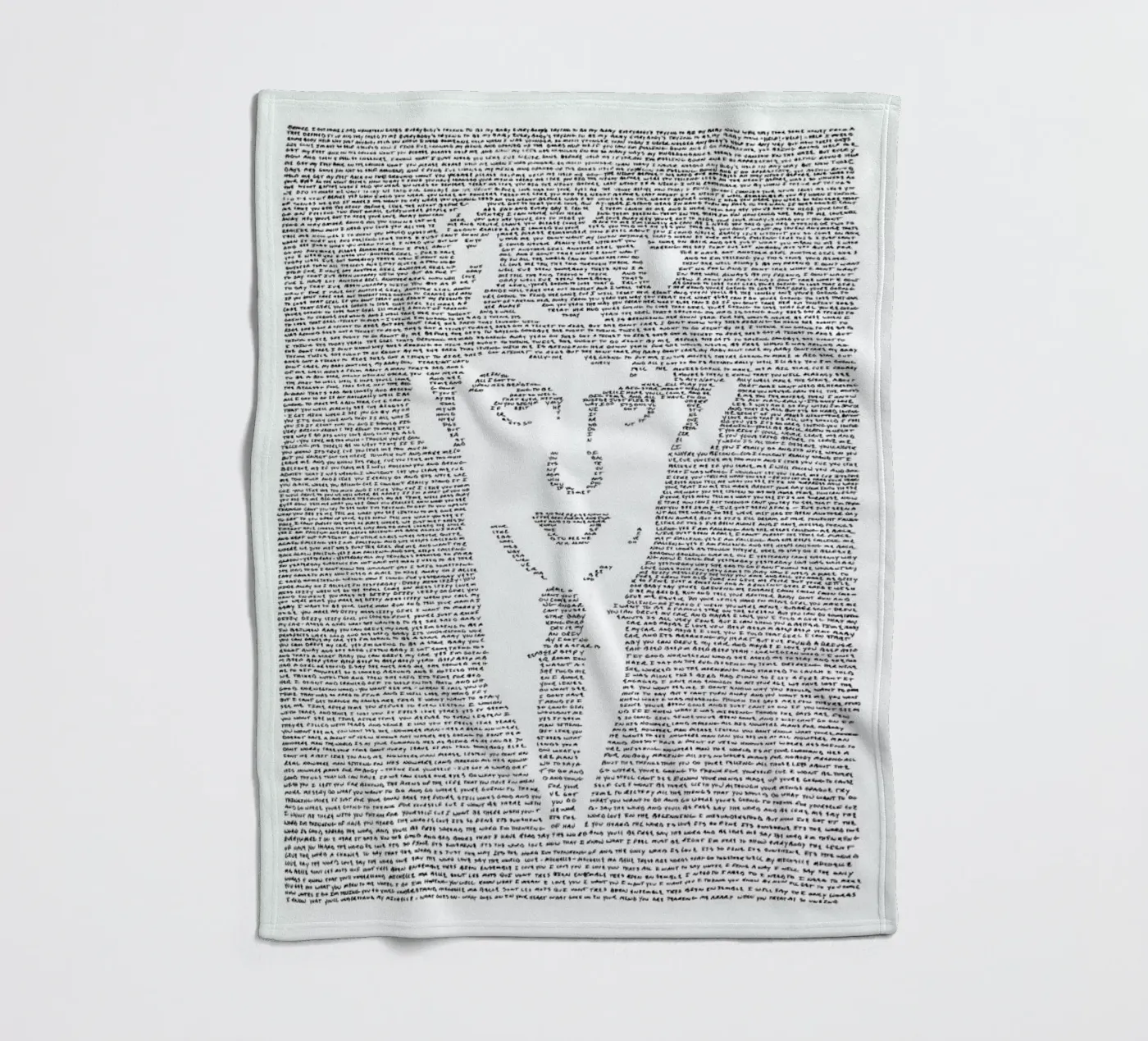 George fleecedeken van Mike Matola