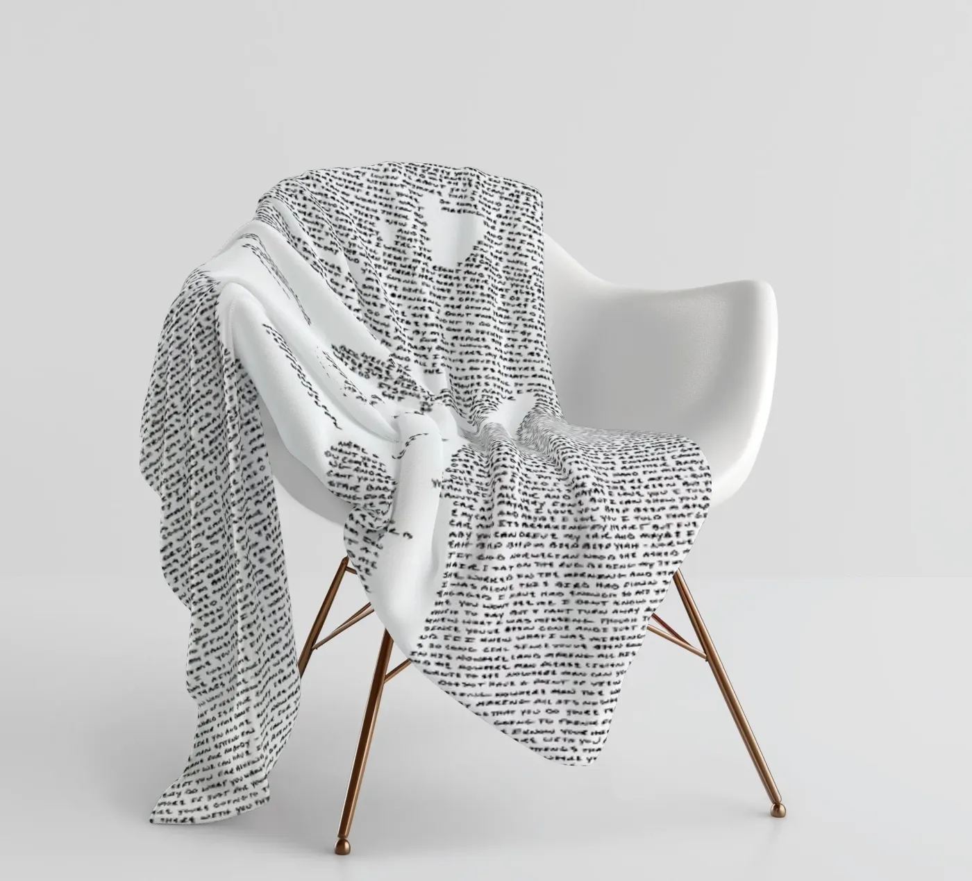 George fleecedeken van Mike Matola