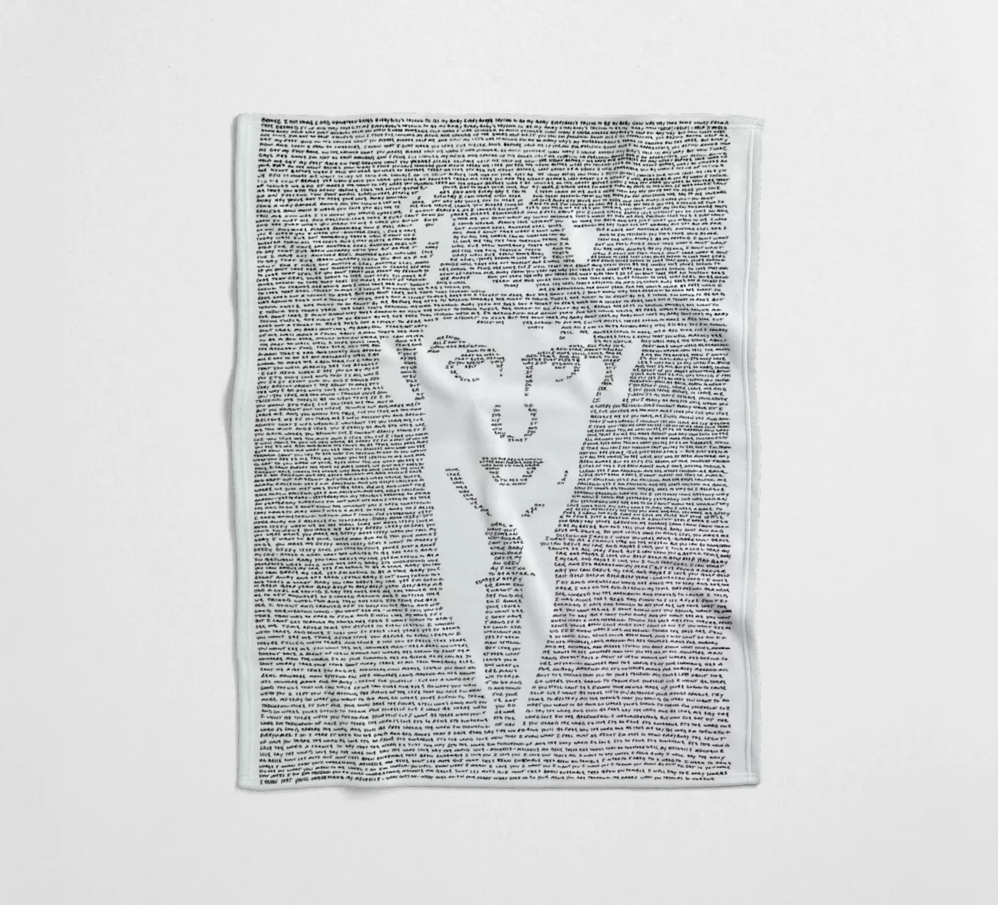 George fleecedeken van Mike Matola