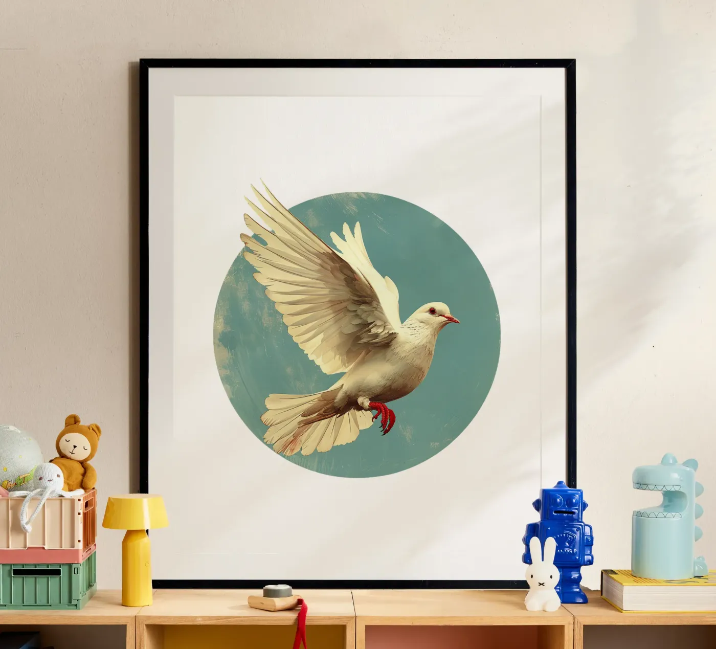 Colomba della pace poster da Nikis Art Studio