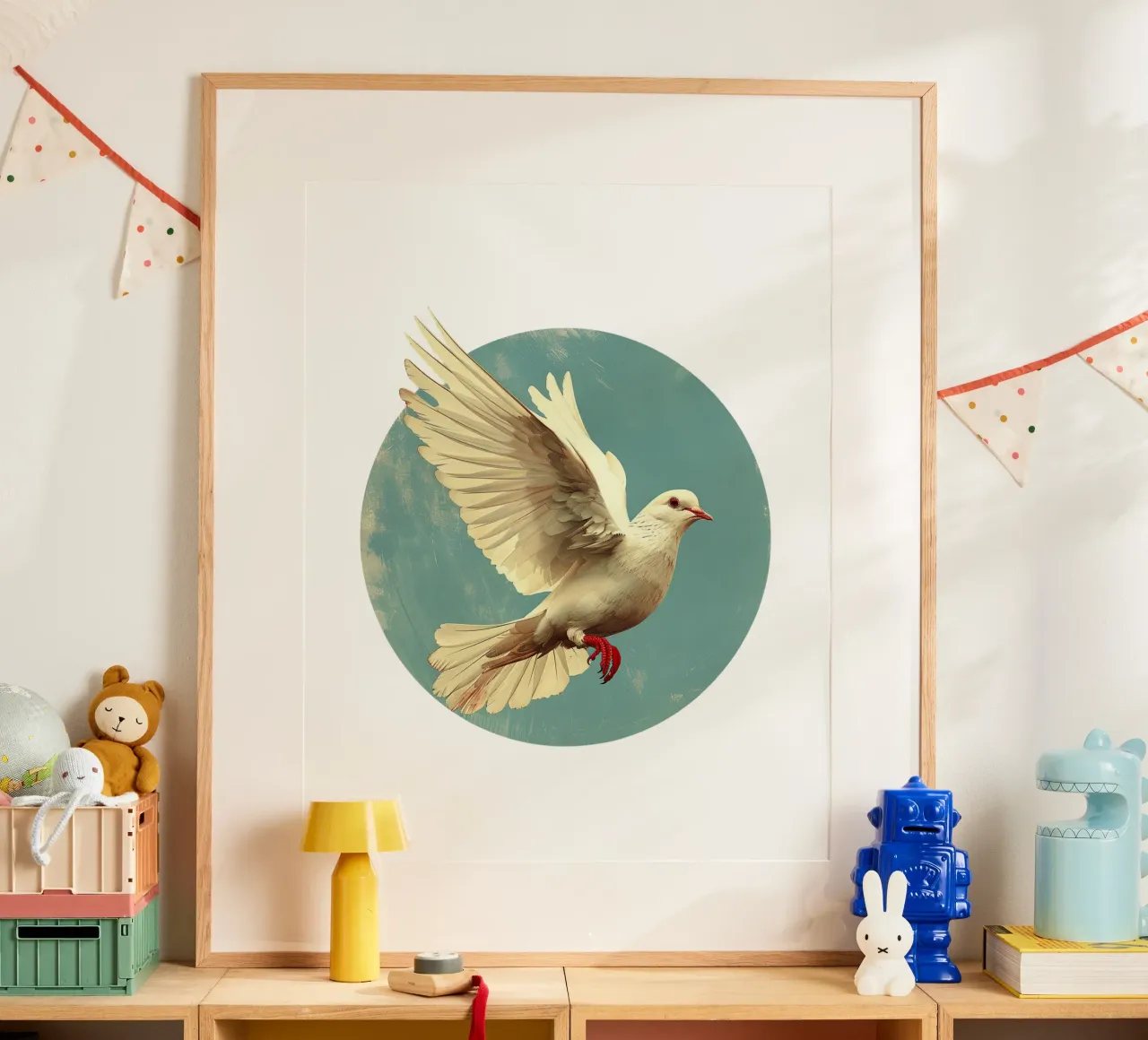 Colomba della pace poster da Nikis Art Studio