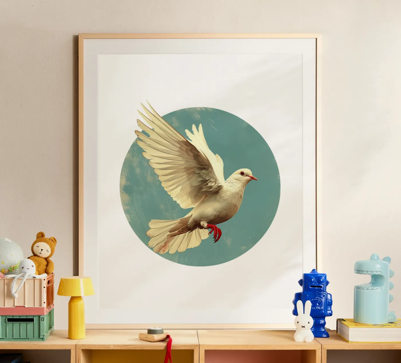 Colomba della pace poster da Nikis Art Studio