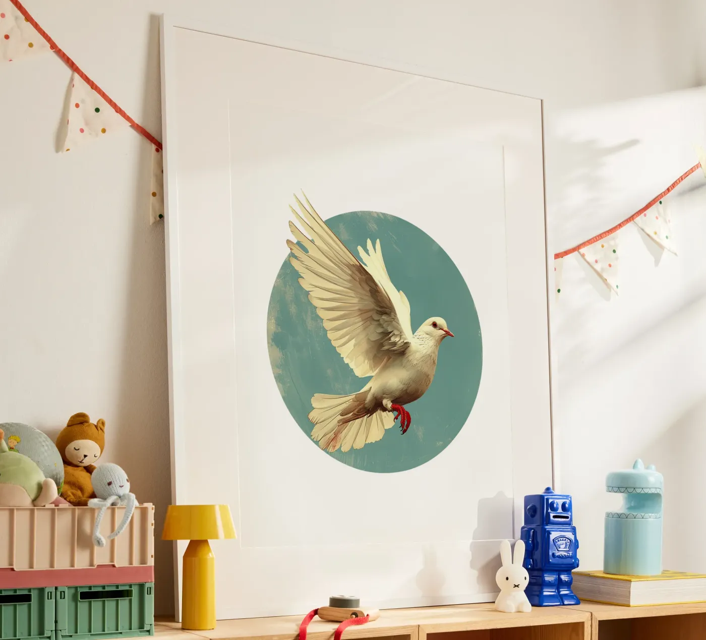 Colomba della pace poster da Nikis Art Studio