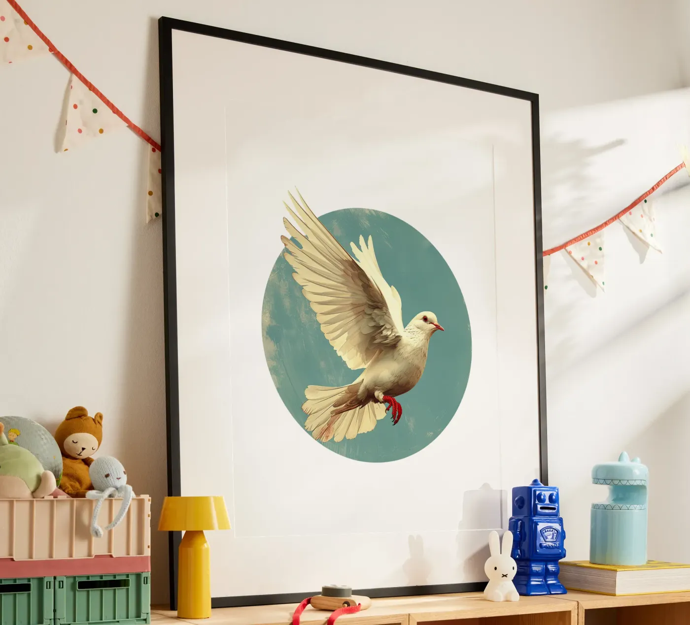 Colomba della pace poster da Nikis Art Studio