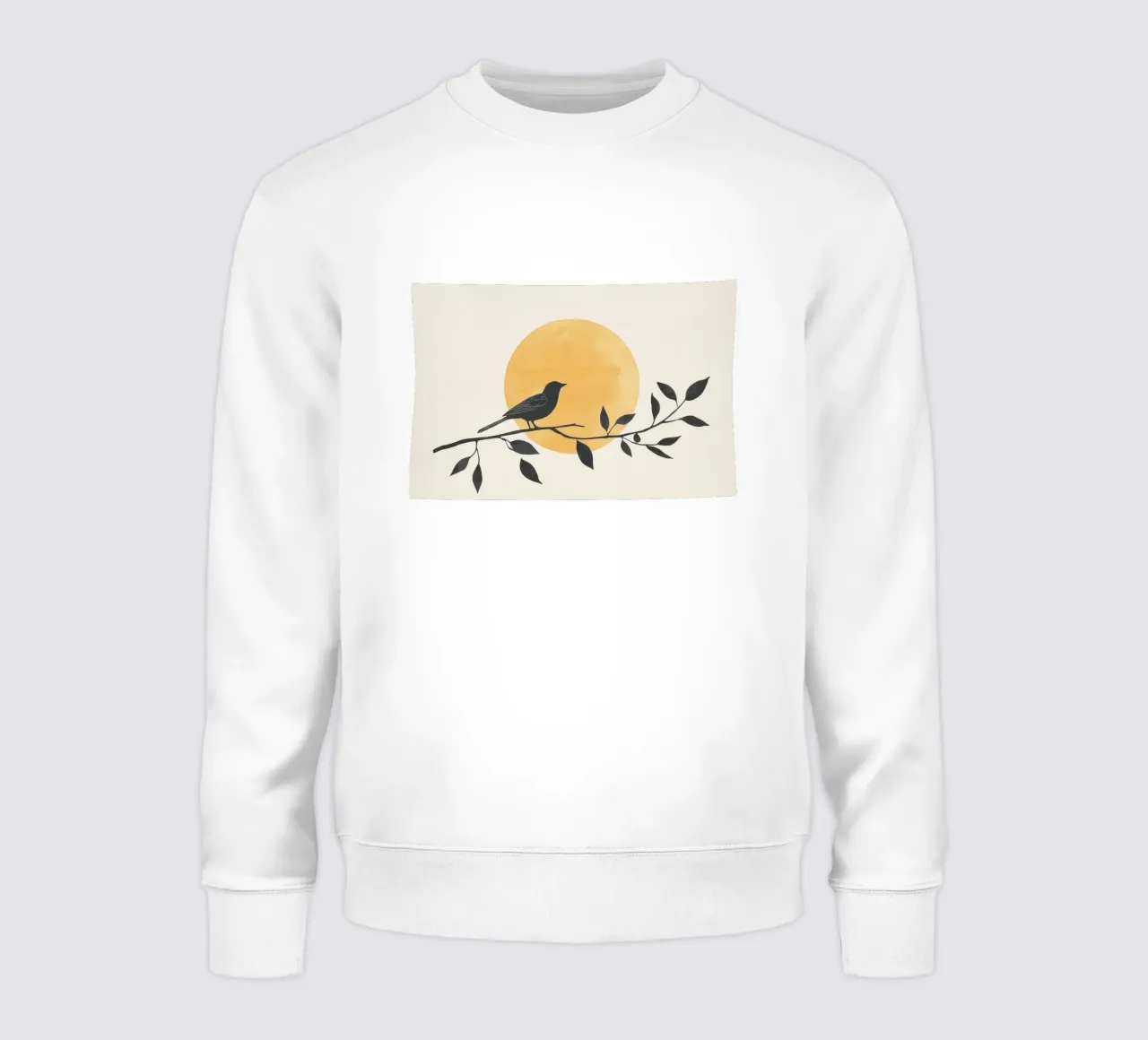 Silhouette di uccelli felpa da Melloi Art Print
