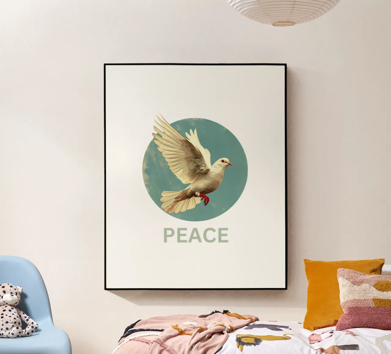 Colomba della pace plexiglass da Nikis Art Studio