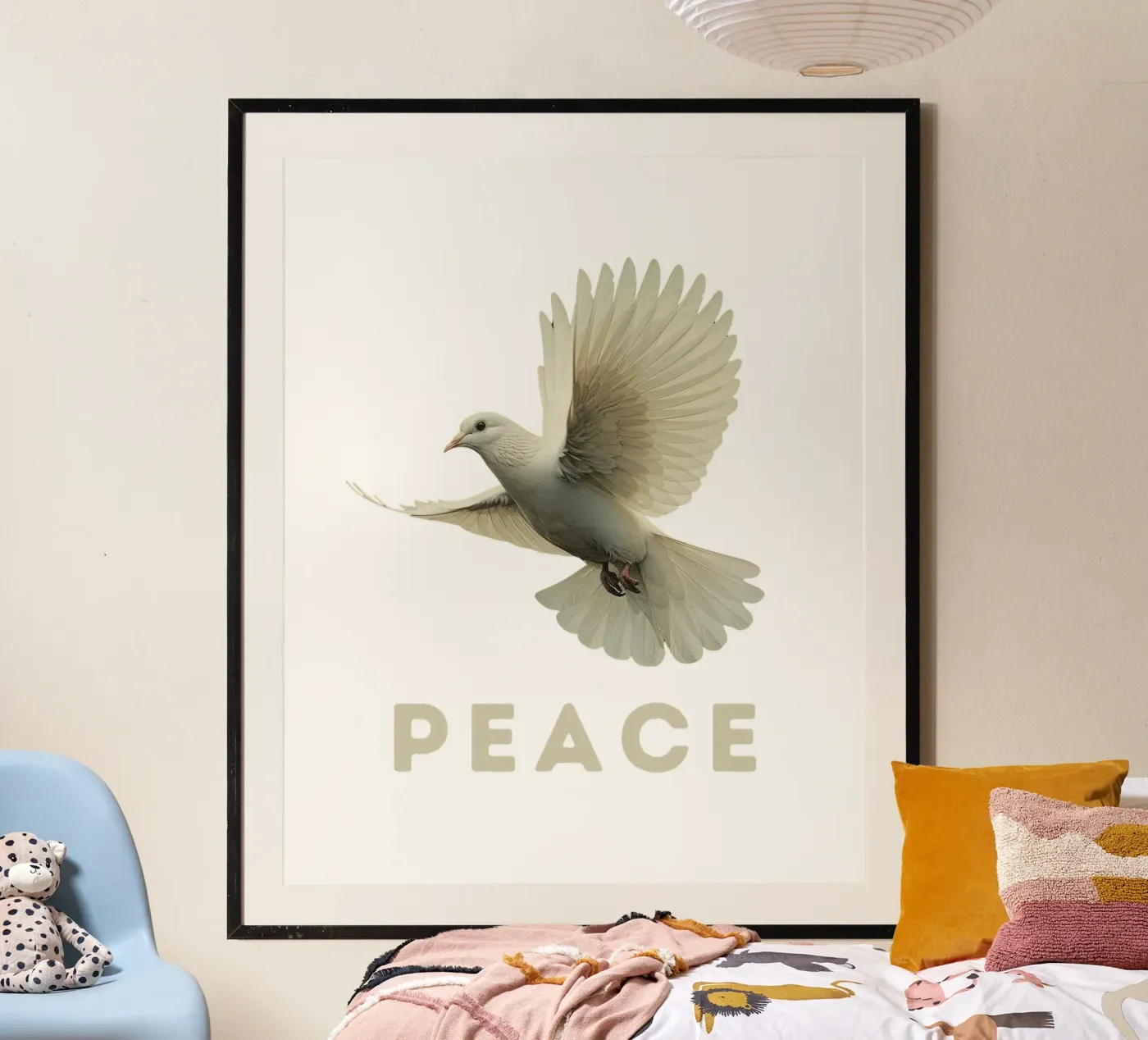 Colomba della pace poster da Nikis Art Studio