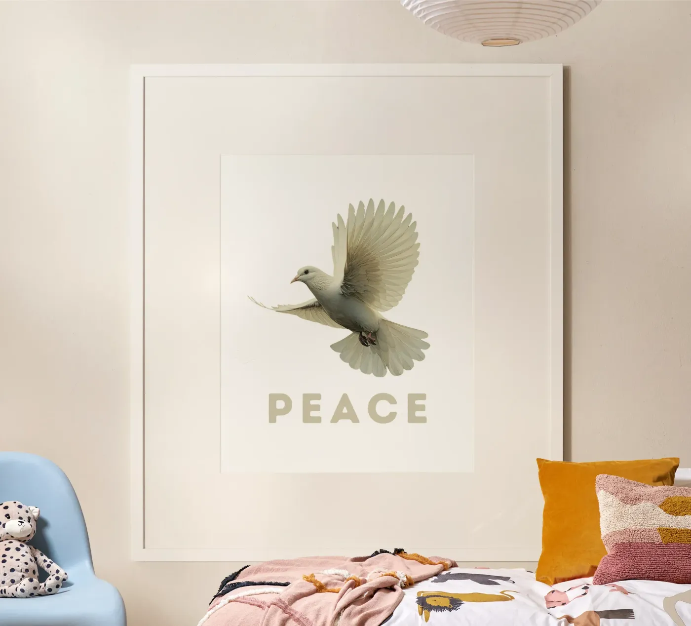 Colomba della pace poster da Nikis Art Studio