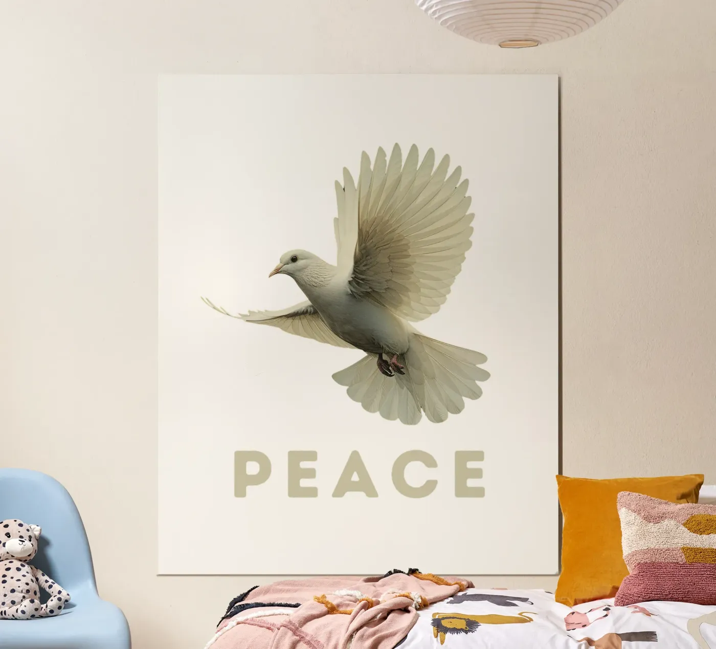 Colomba della pace poster da Nikis Art Studio