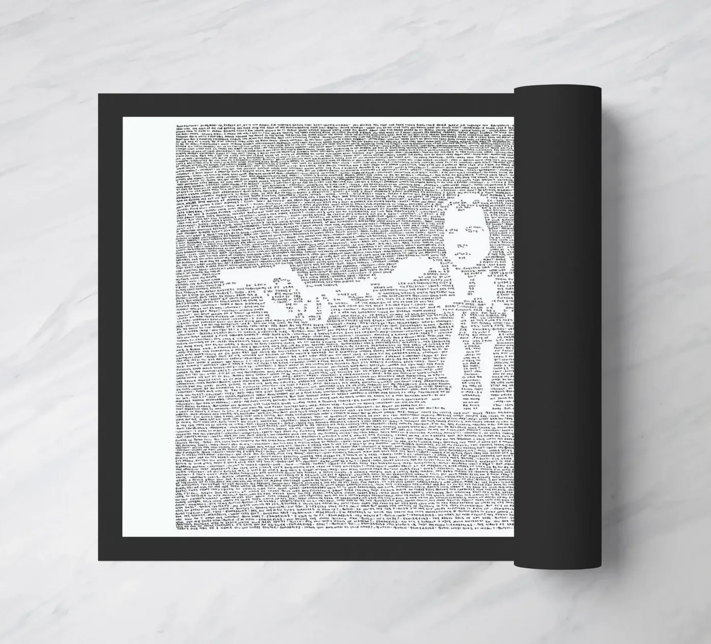 Pulp Fiction deurmat van Mike Matola