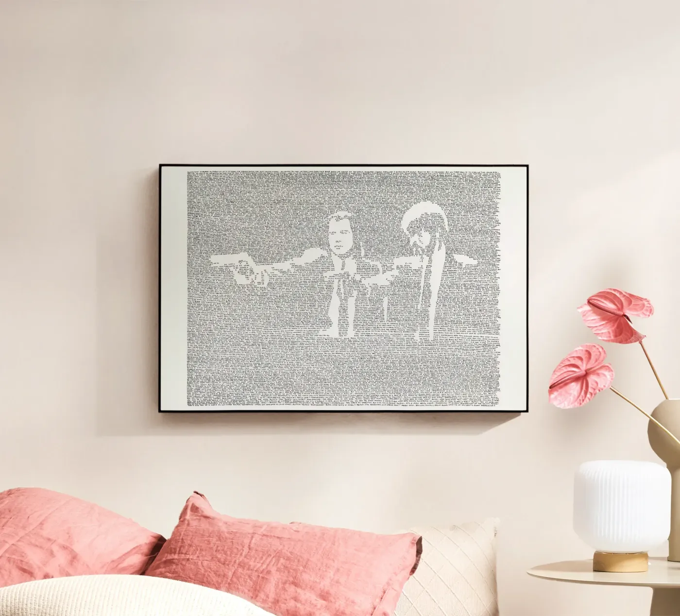 Pulp Fiction acrylic glass by Mike Matola