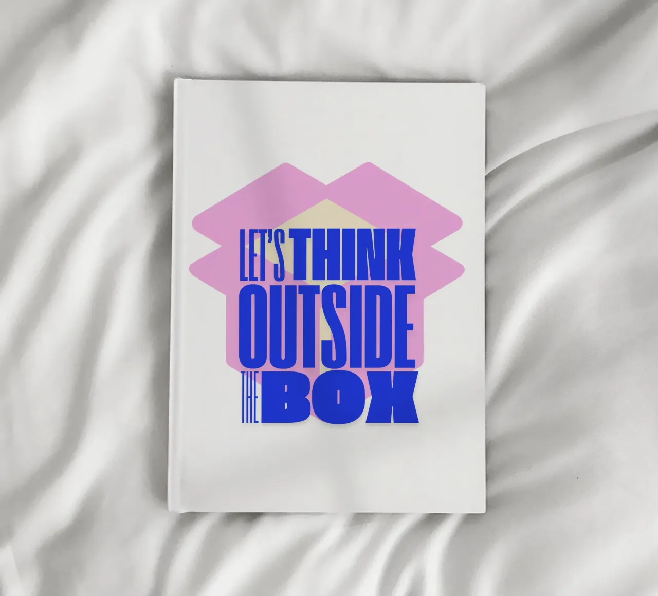 Let`s think outside the box notebook by Street Boutique