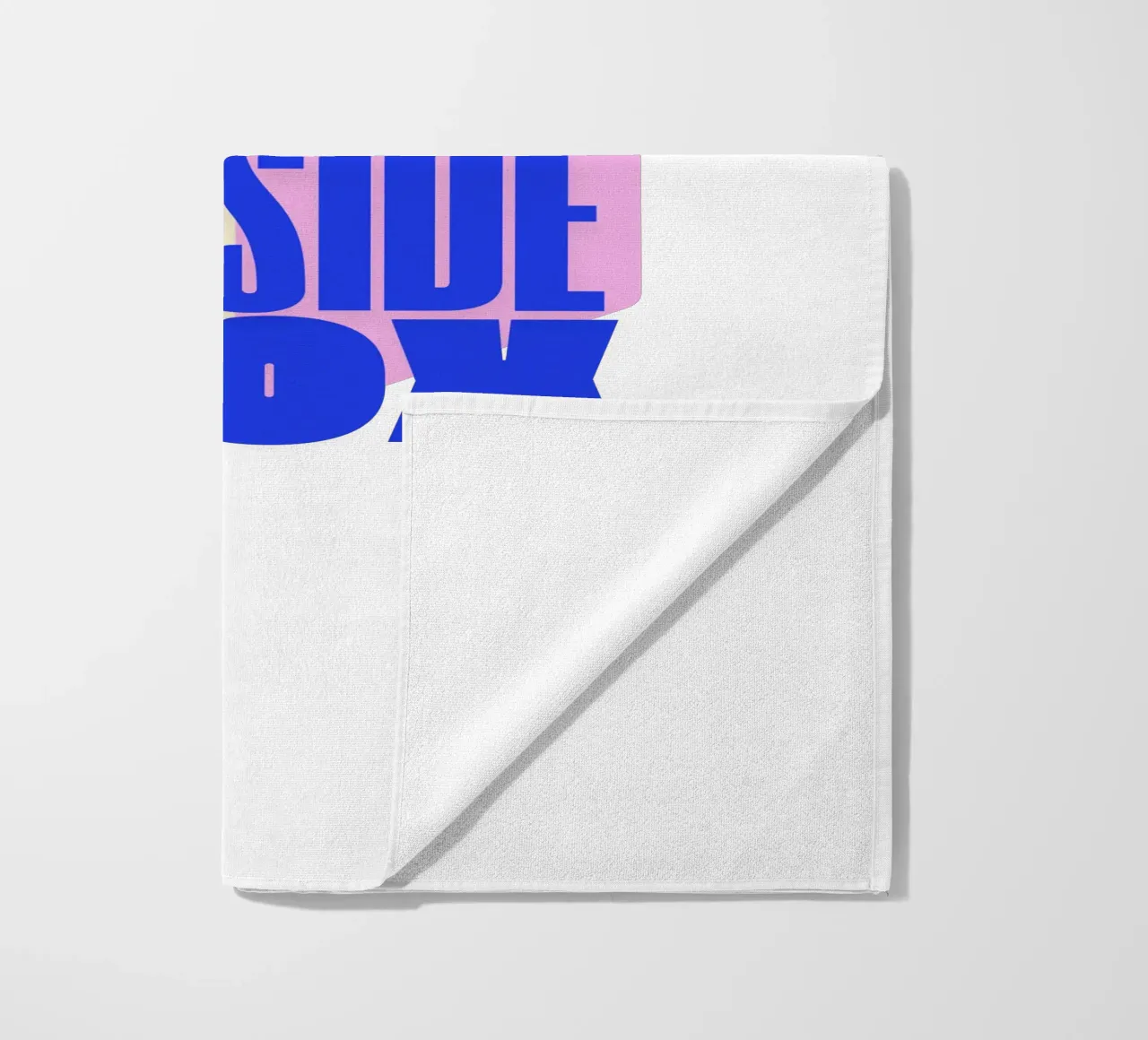 Let`s think outside the box beach towel by Street Boutique