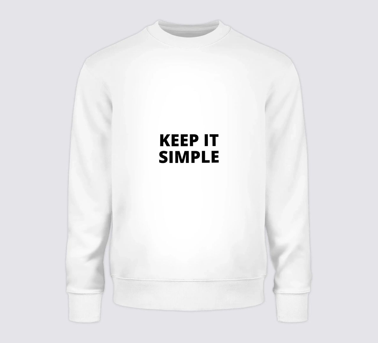 Keep it simple felpa da Magnific