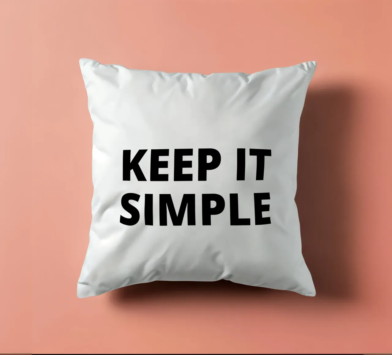 Keep it simple kussen van Magnific