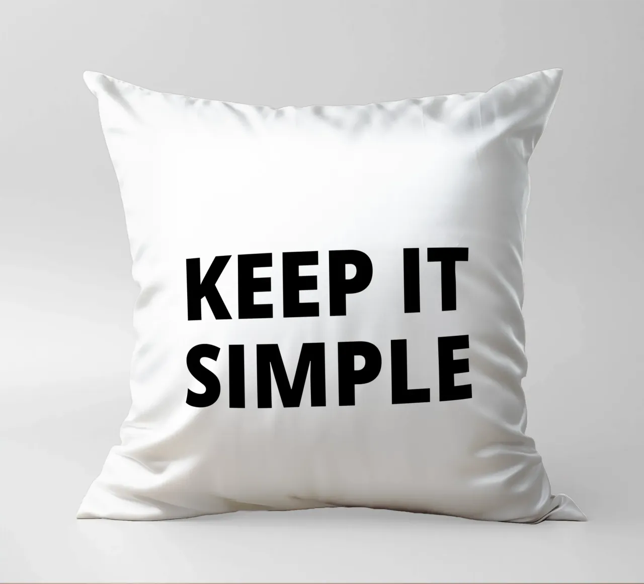 Keep it simple kussen van Magnific