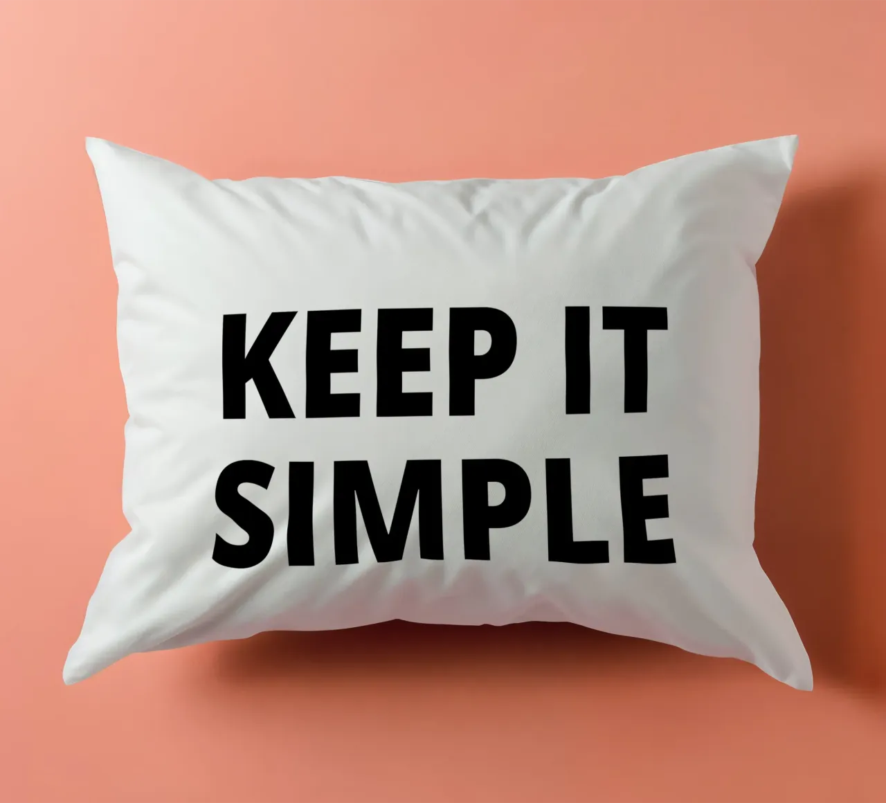 Keep it simple kussen van Magnific