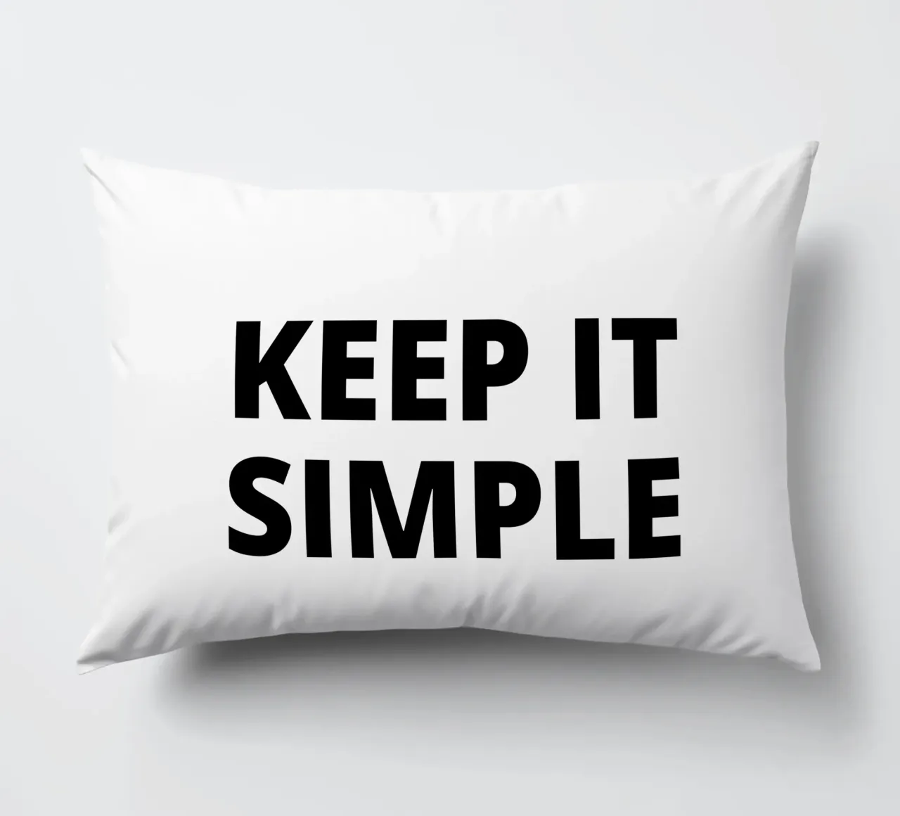 Keep it simple kussen van Magnific