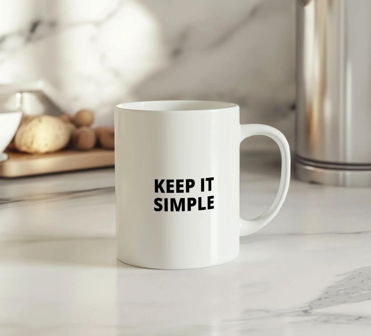 Keep it simple tazza in ceramica da Magnific