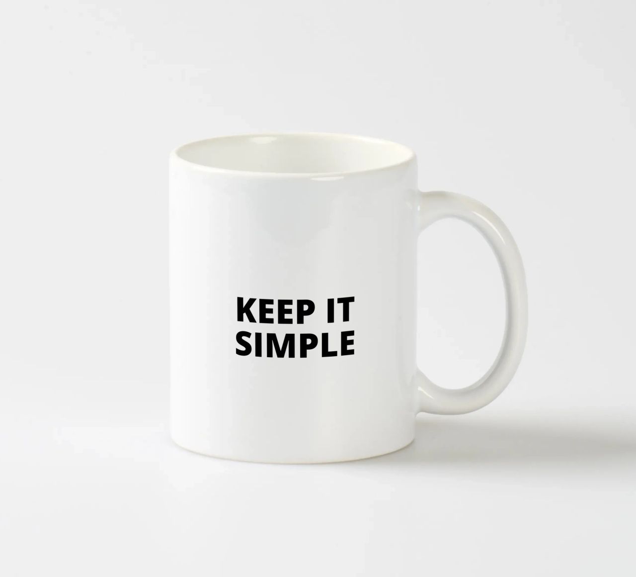 Keep it simple tazza in ceramica da Magnific