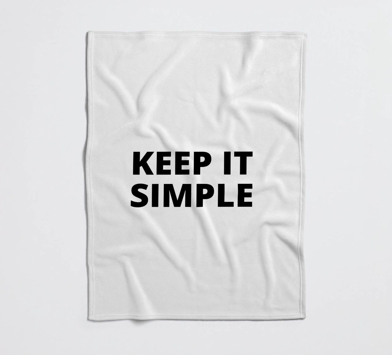 Keep it simple coperta in pile da Magnific