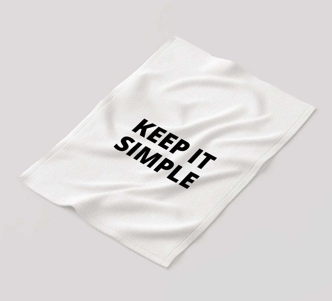 Keep it simple coperta in pile da Magnific