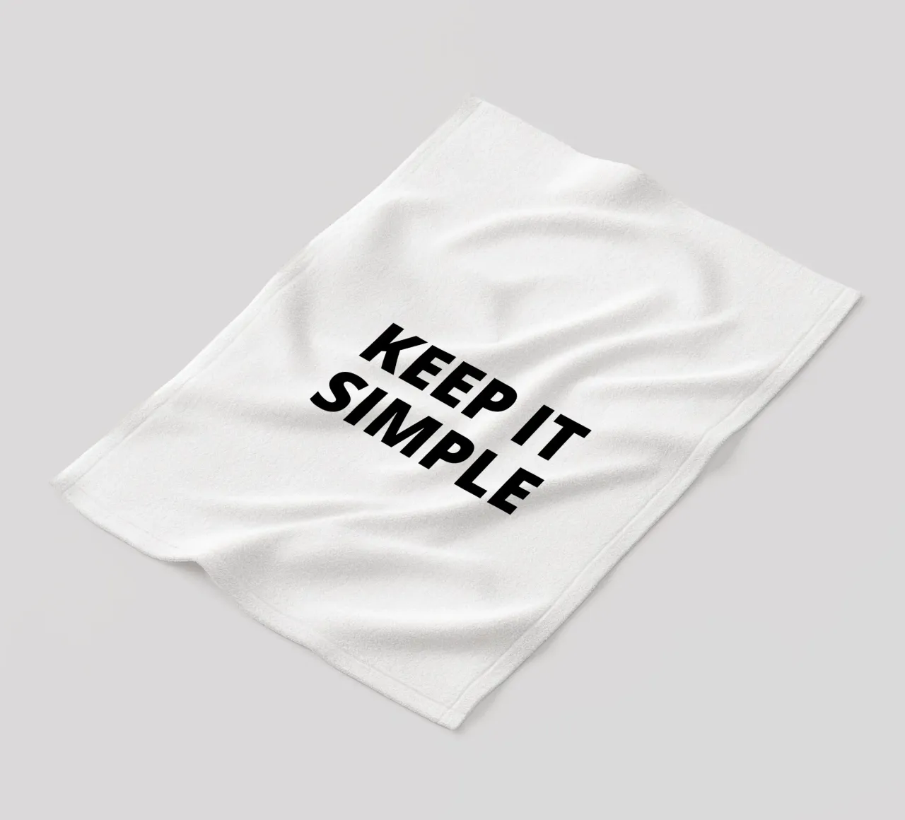 Keep it simple Fleecedecke von Magnific